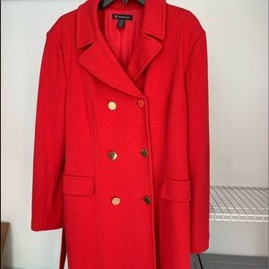 Brand New***INC Red double breasted coat/jacket.